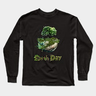 Earth Day Shirt Long Sleeve T-Shirt